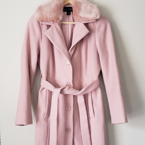 Colleen Lopez Jackets & Blazers - Colleen Lopez • Pink Blush Trench Coat